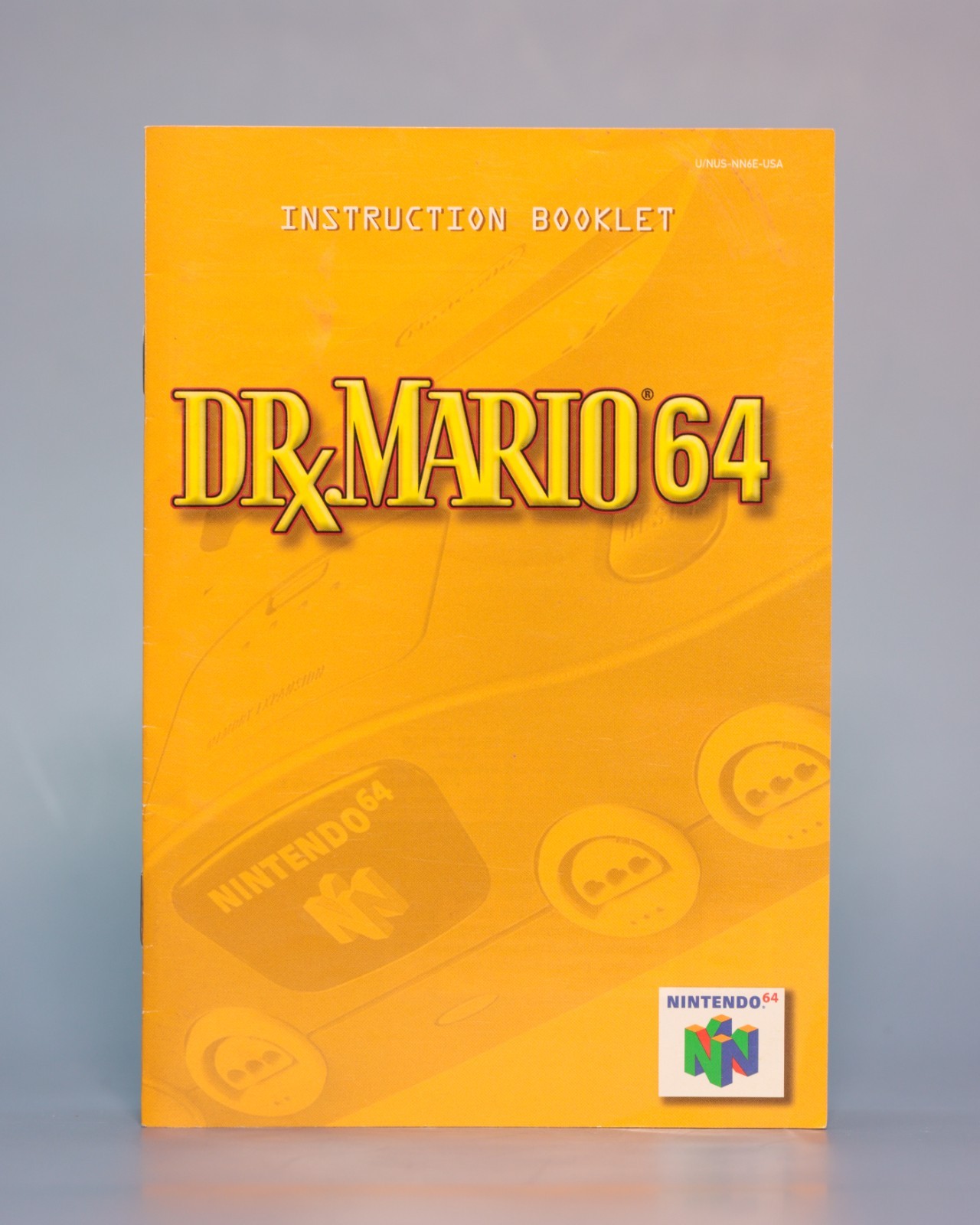 N64 Dr Mario 64 Manual Only Nintendo 64 Instruction Booklet
