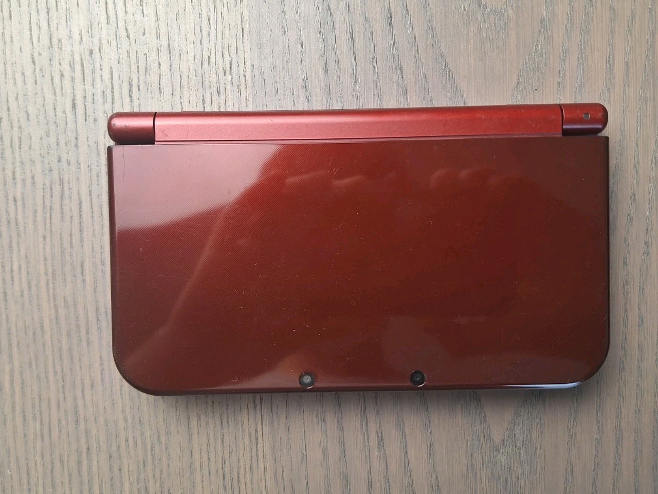 New Nintendo 3DS XL Metallic Red Charger + 32GB SD Card | Region Free