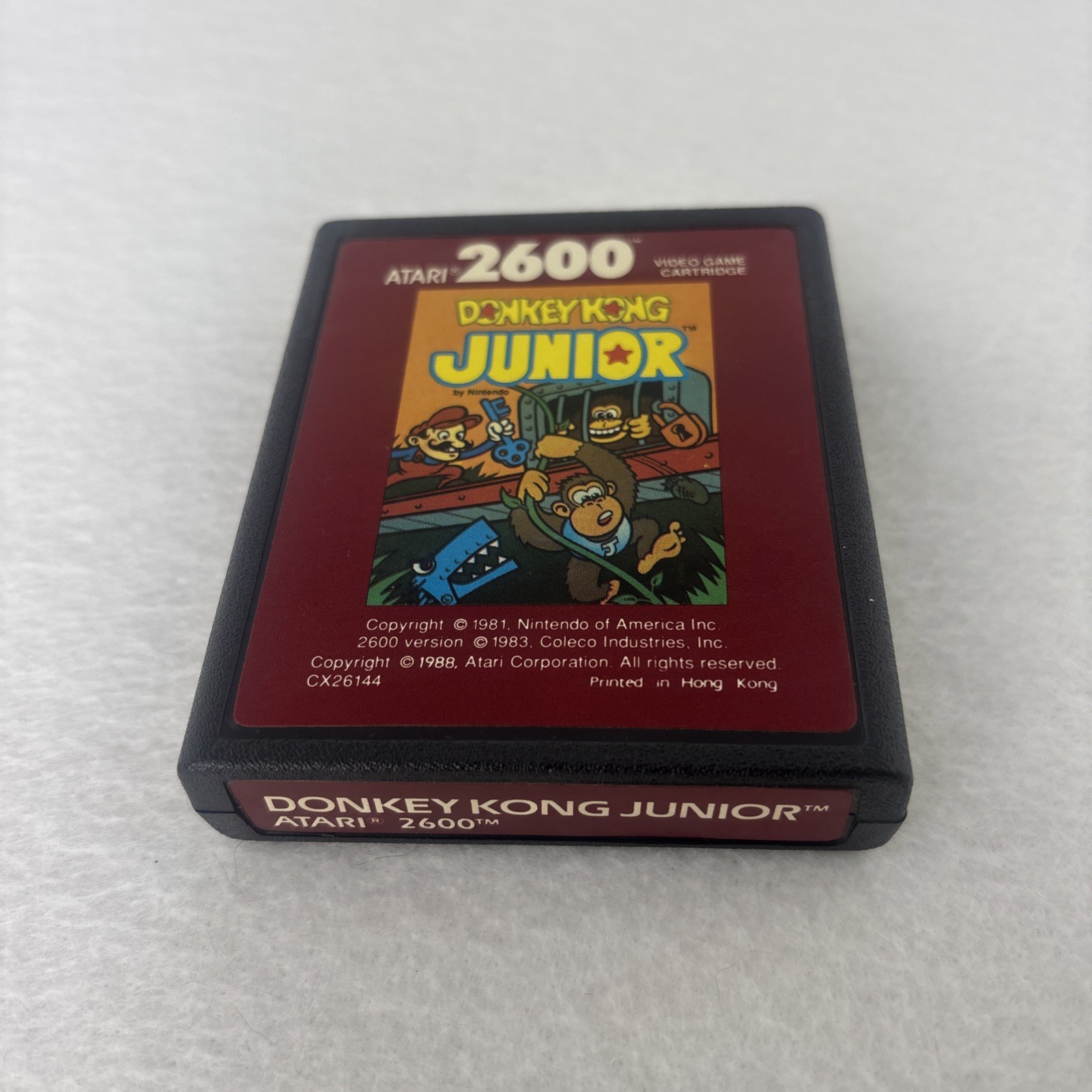 Donkey Kong Junior – Atari 2600 – Red Label – Cartridge Only – Tested Working