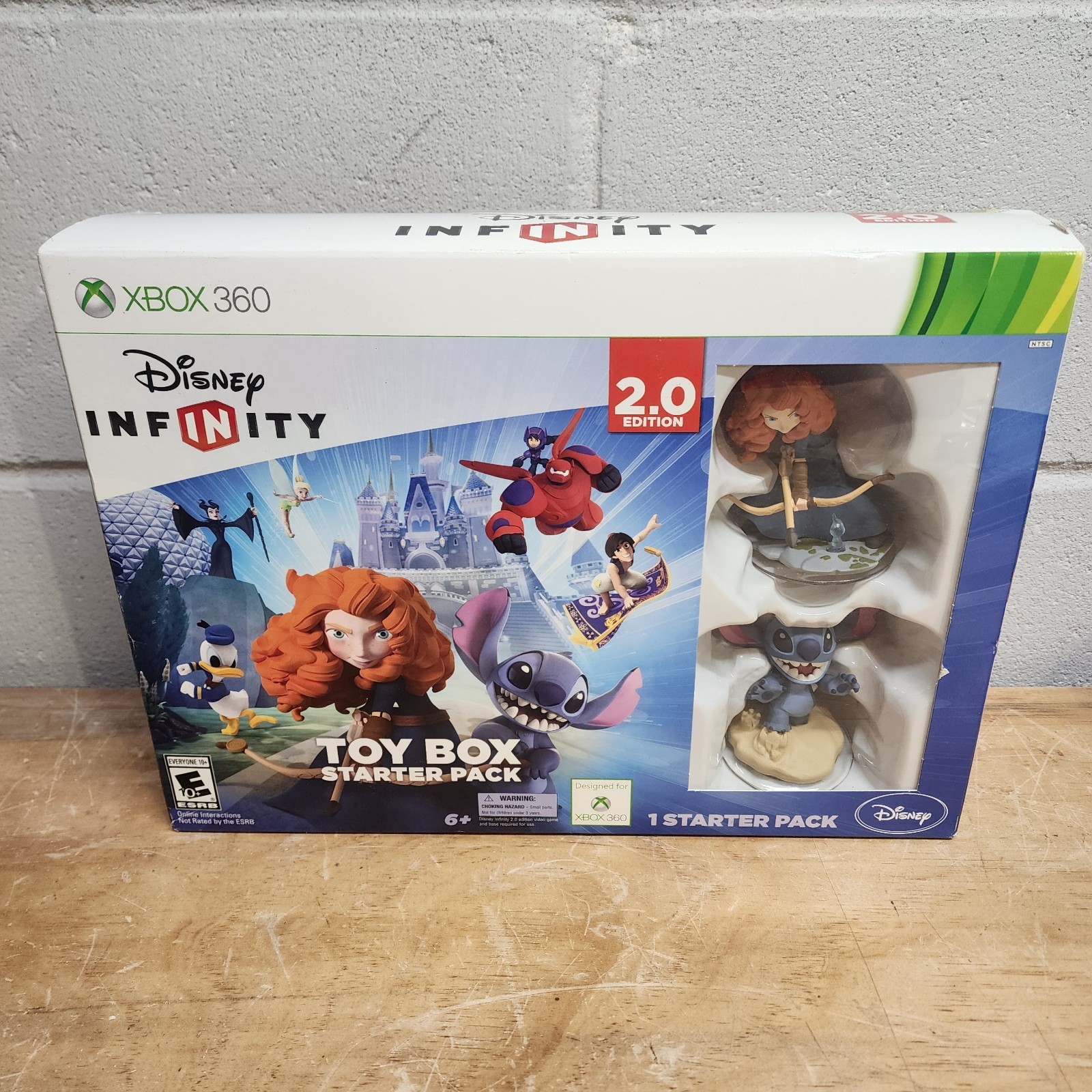 Disney Infinity Toy Box Starter Pack 2.0 (Xbox 360) – Stitch & Merida (New)