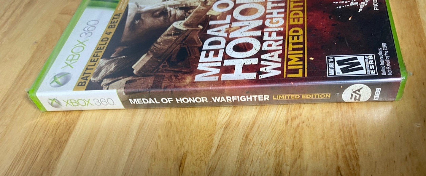 Medal of Honor: Warfighter — Limited Edition (Microsoft Xbox 360, 2012) Read