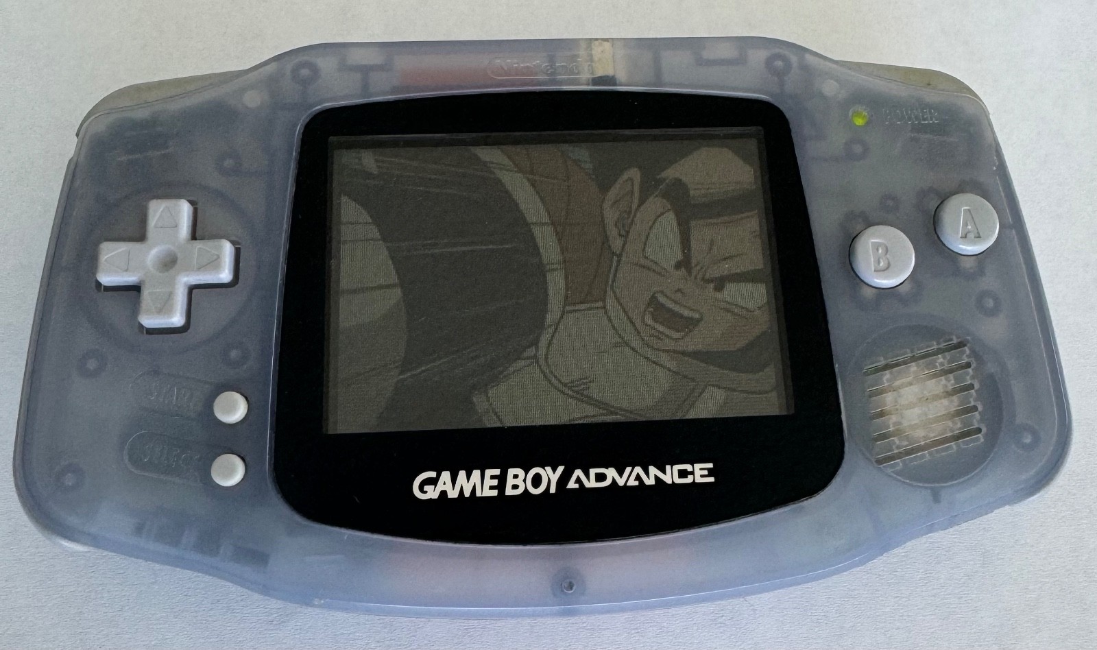 Nintendo Game Boy Advance AGB-001 Glacier 1. Works Perfect! Bonus accessories!