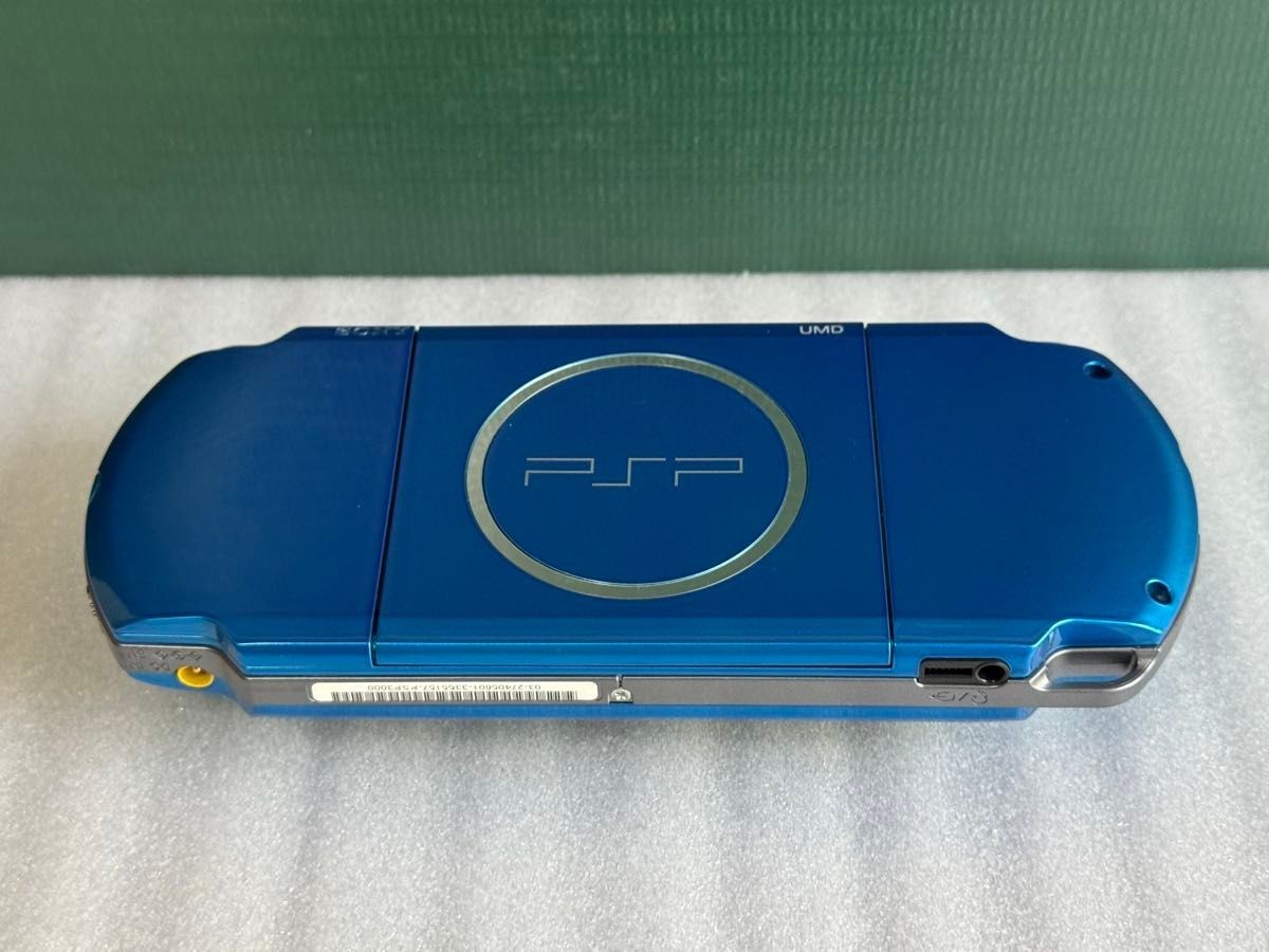 Excellent Sony PSP-3000 Vibrant Blue Console Tested
