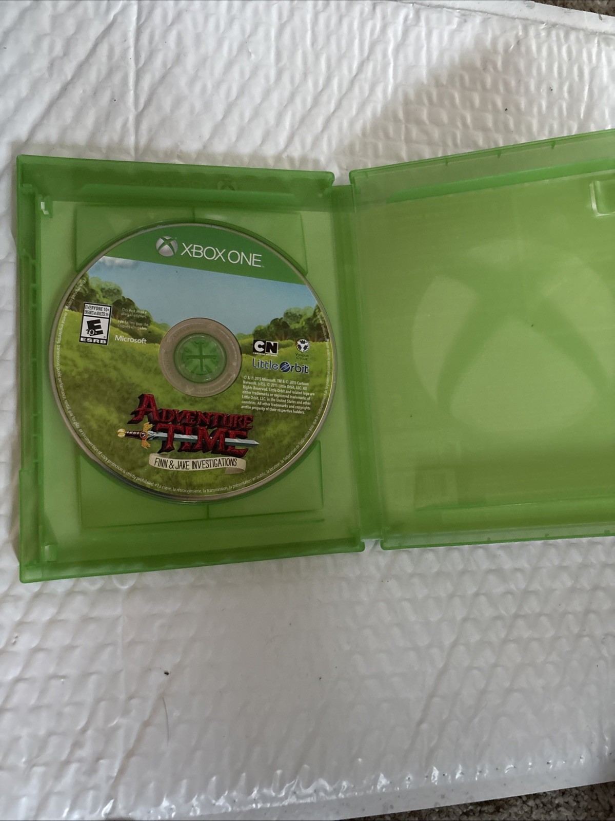 Adventure Time: Finn & Jake Investigations Microsoft Xbox One No Disc Scratches.
