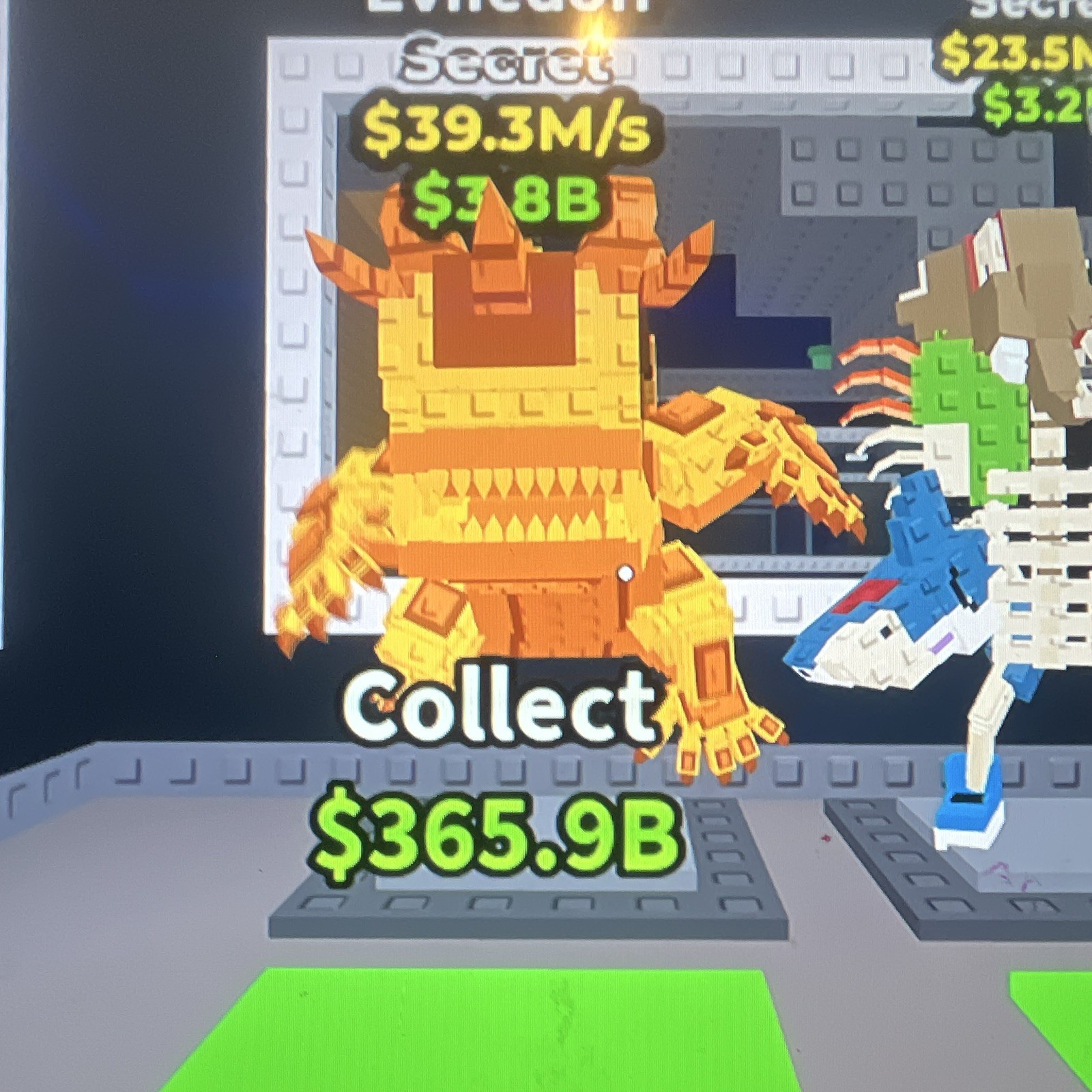 Roblox (Virtual Pet) In-Game Collect. 39.3M a second.