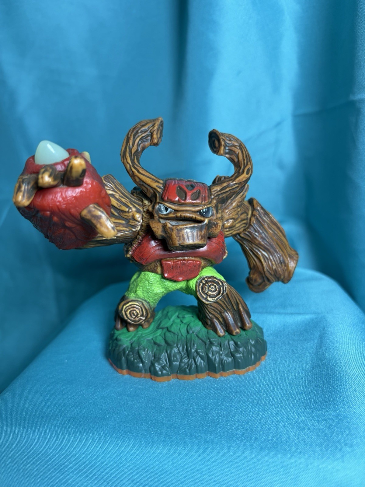 2012 Activision Skylanders Giants “Tree Rex” Orange Base Life Element Retired