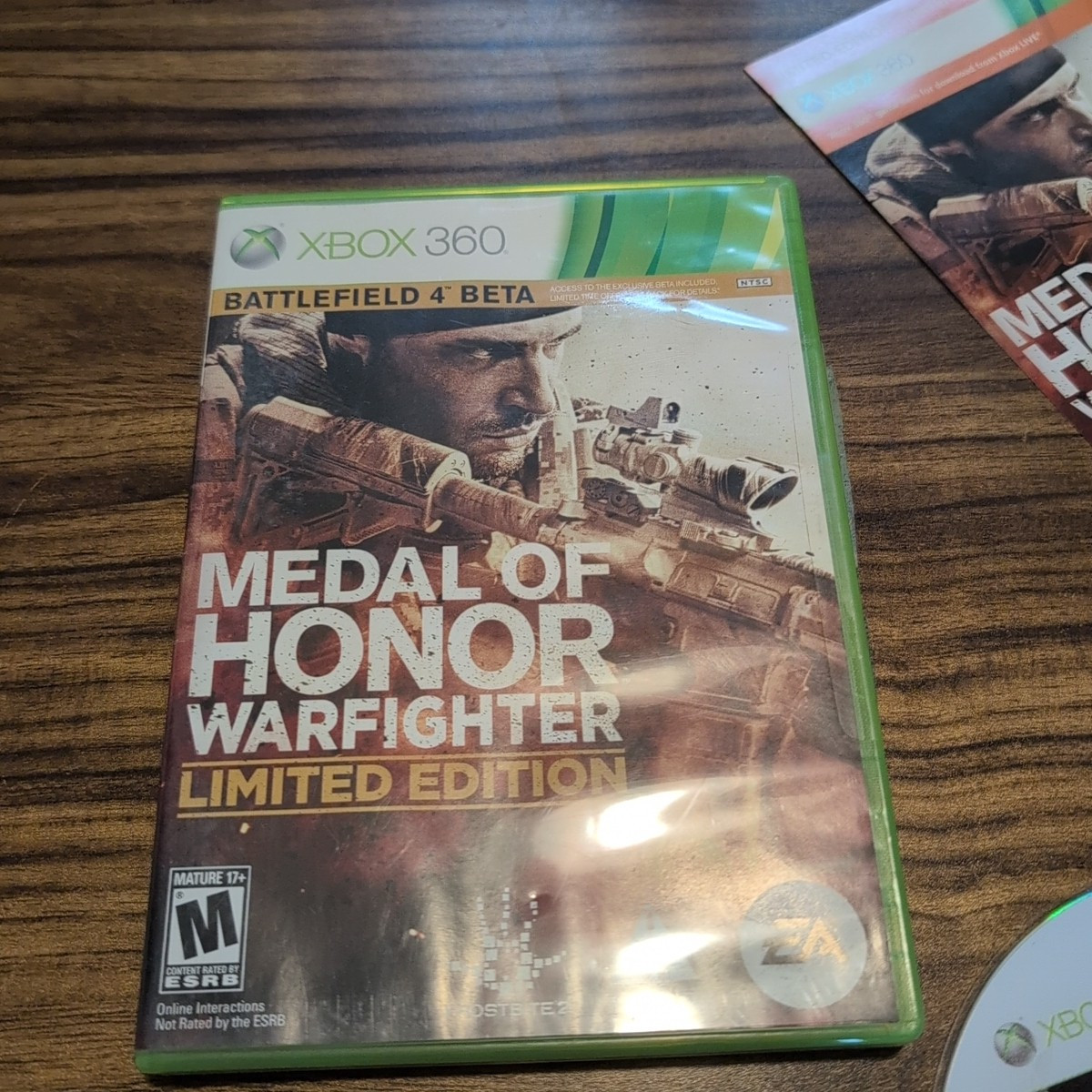 Medal of Honor: Warfighter Limited Edition (Xbox 360, 2012) Complete Tested CIB