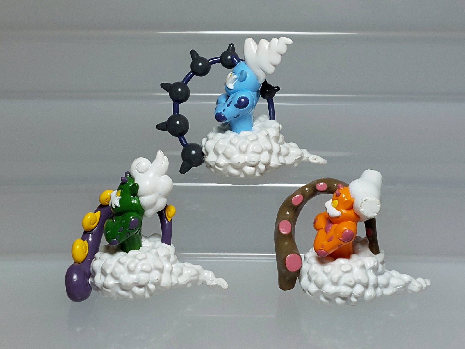 Thundurus Landorus Tornadus Pokemon Monster Collection Figure Tomy B04 1.5-1.8in