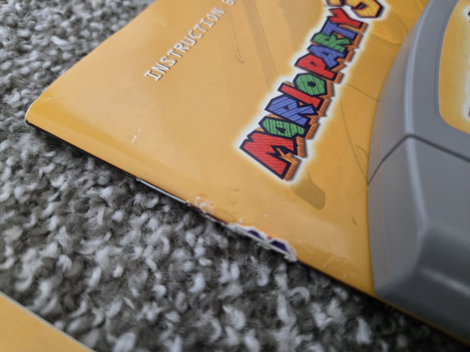 Mario Party 1, 2 & 3 Bundle Authentic N64 Cartridges + Manuals