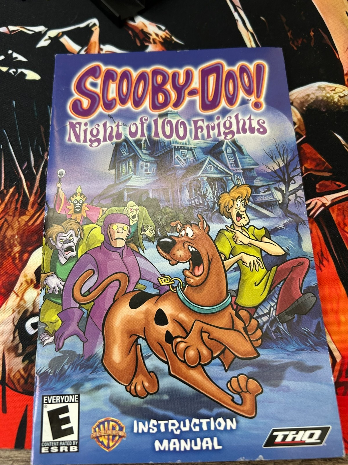 Scooby-DOO! Night of 100 Frights – PS2 – NO GAME – MANUAL AND CASE ONLY