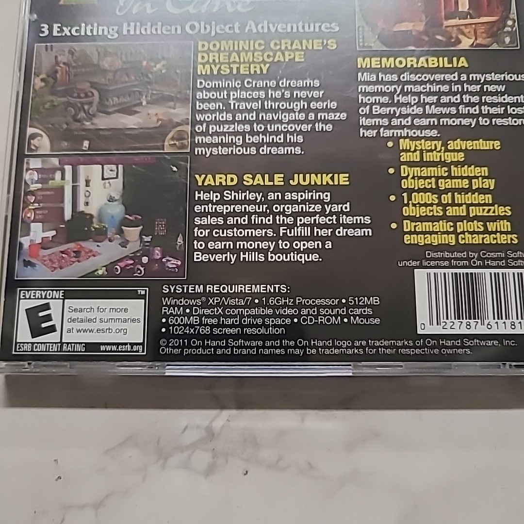 Legends In Time NEW PC CD rom Hidden Objects Collection 3 Pak 2011 FAST SHIPPING