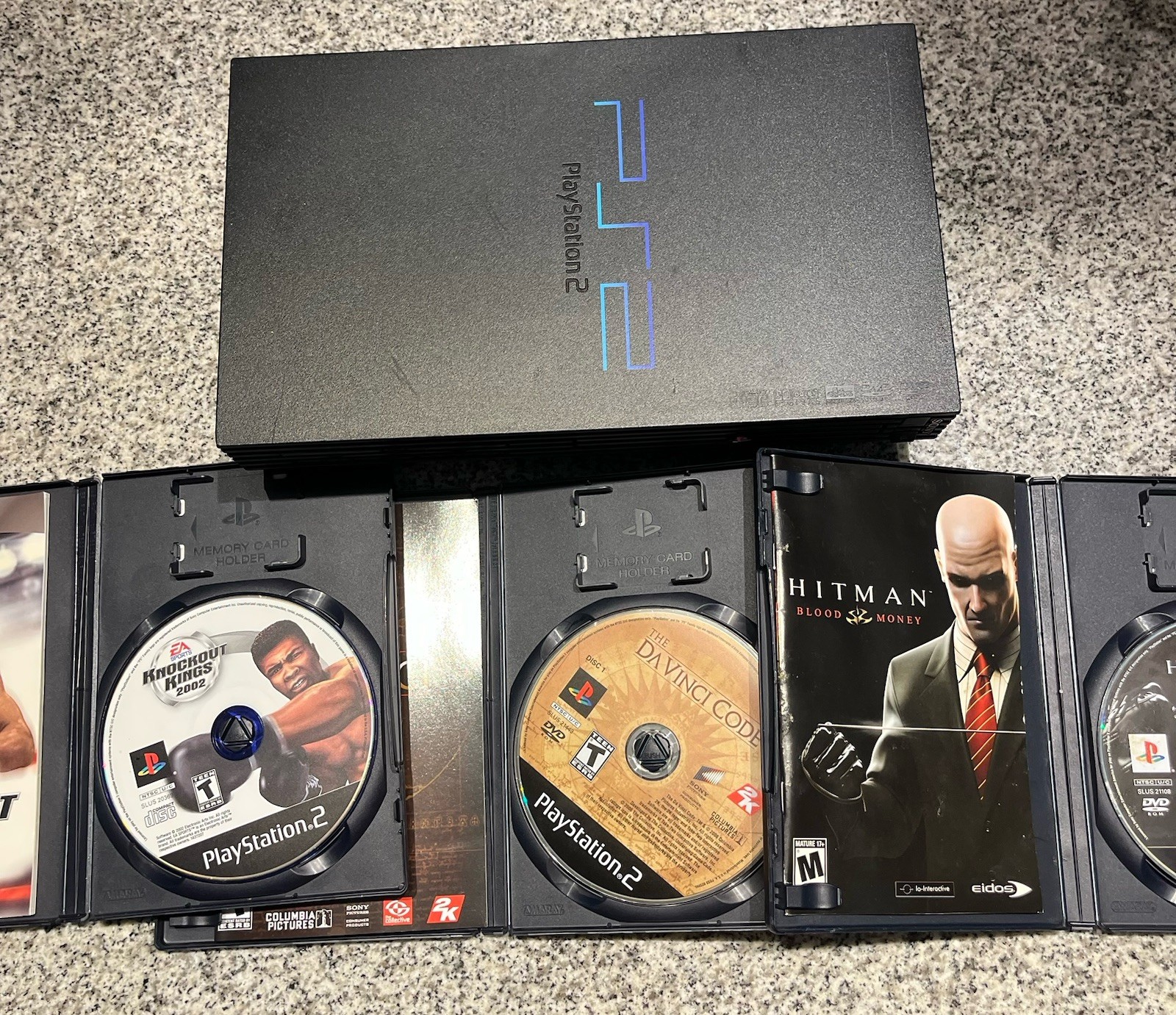Sony PlayStation 2 PS2 Fat Console – SPCH-50001 Bundle – Tested Read Description
