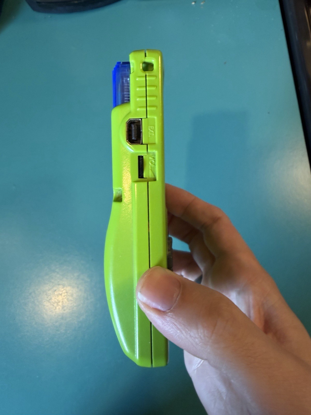 Nintendo Game Boy Color Kiwi Lime Green CGB-001 Handheld System Tested with case