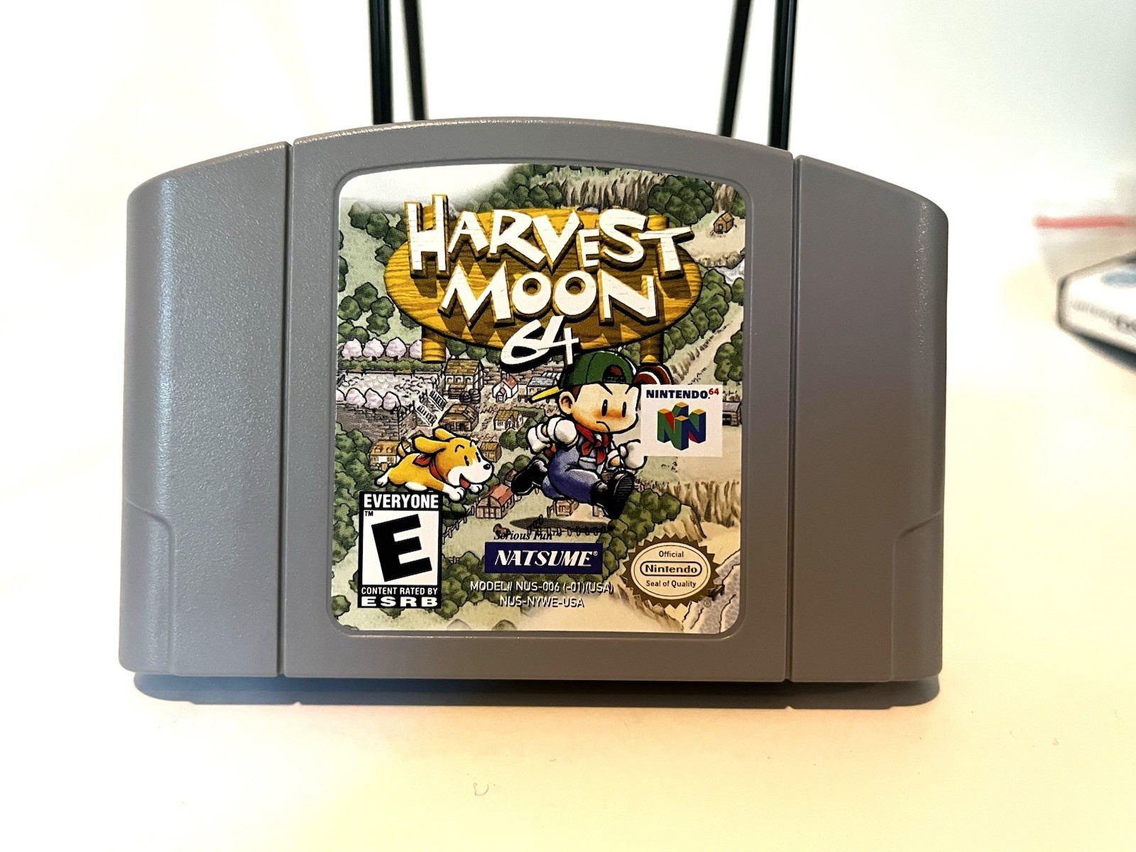 Harvest Moon 64 (Nintendo 64) – Authentic / Tested – Game And Box Only