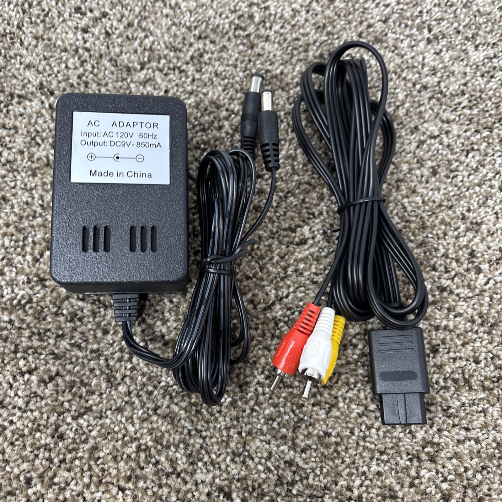 Nintendo Super NES Console SNS-001 Controller Cables – Tested