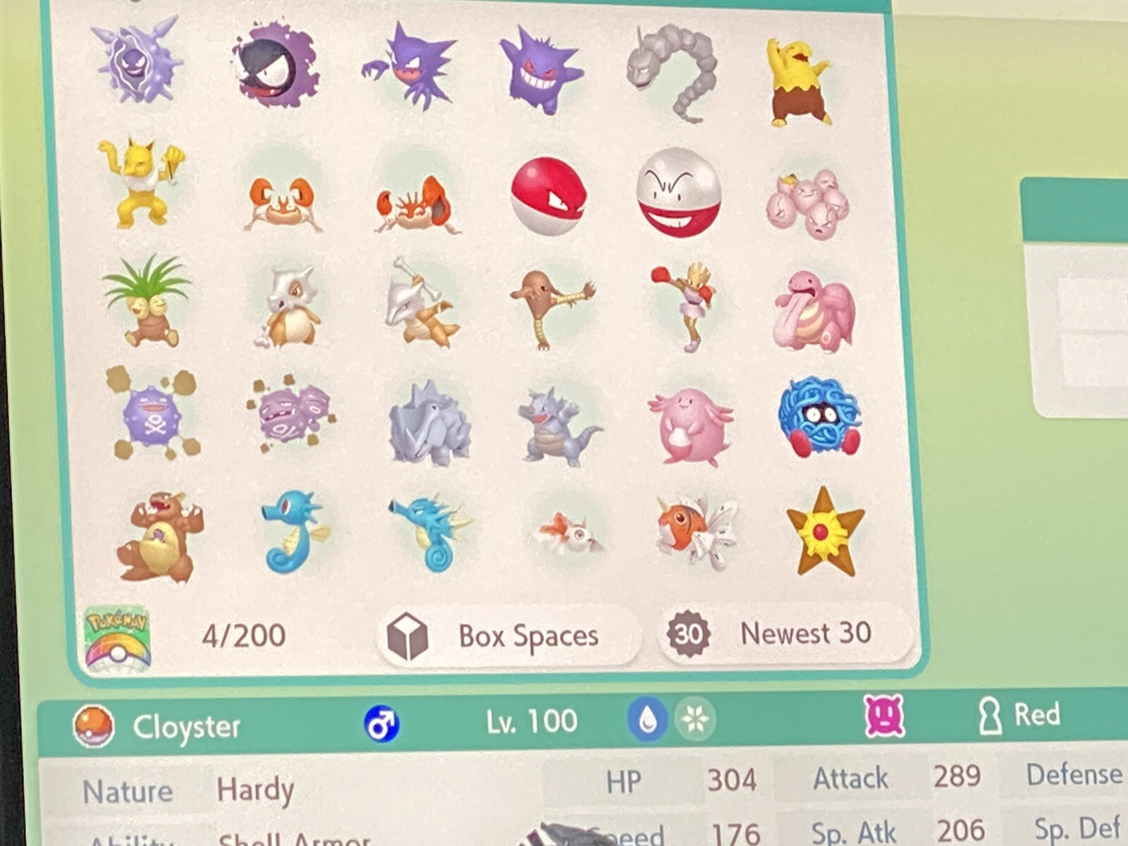 Pokémon home living dex