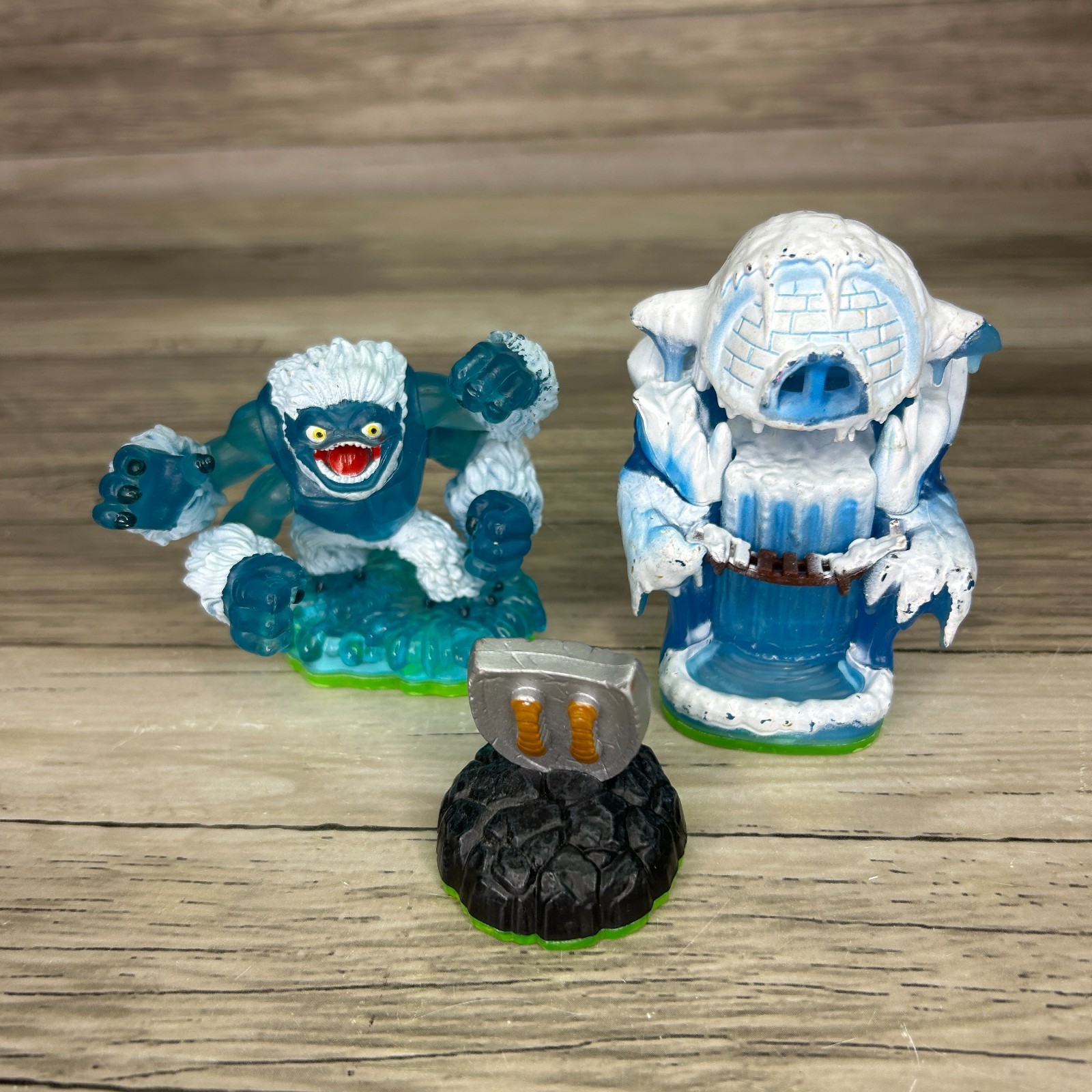 Skylanders Spyros Adventure Pack Empire Of Ice Shield Slam Bam NO Anvil