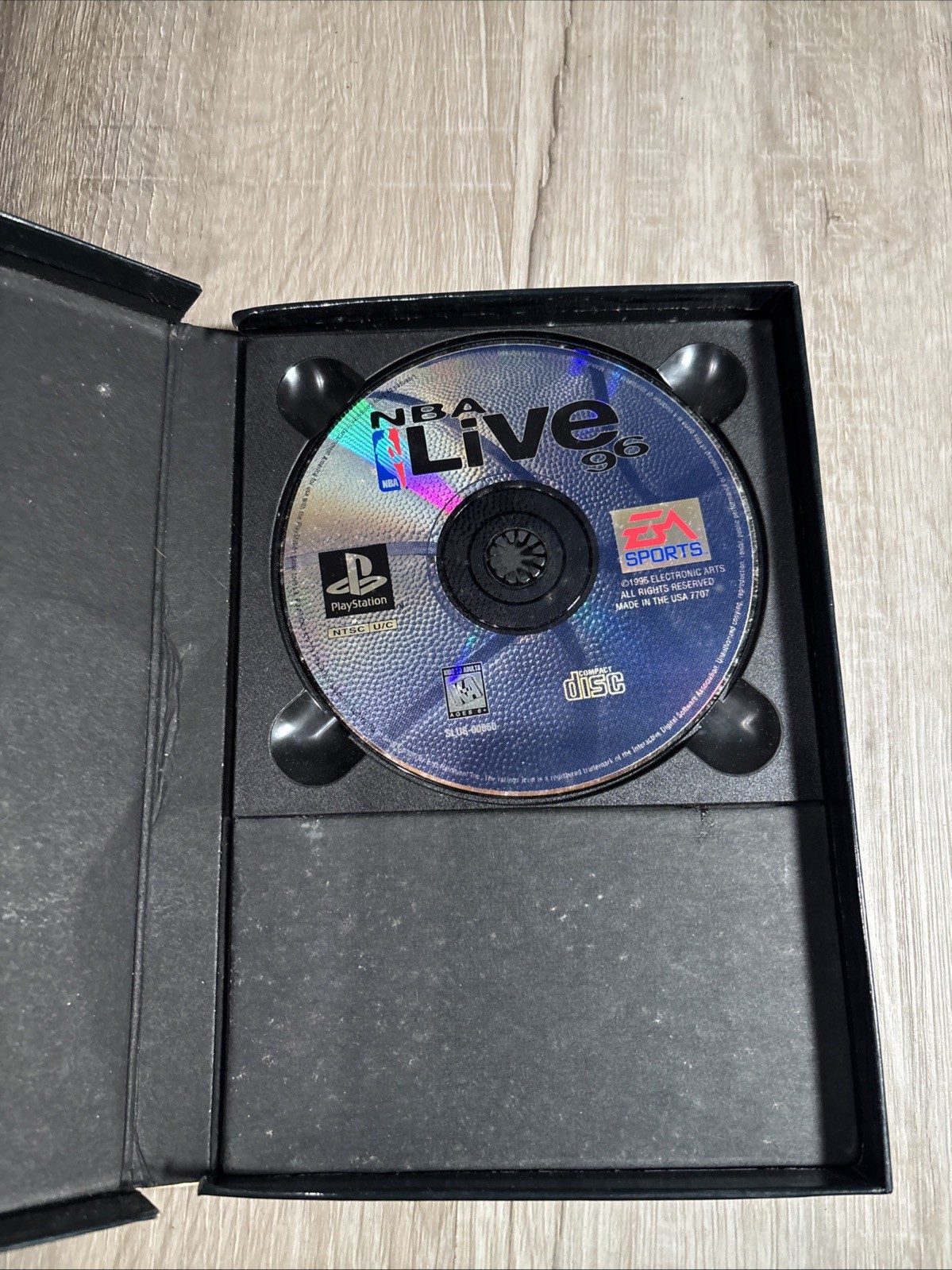NBA Live 96 (Sony PlayStation 1, 1996) No Manual