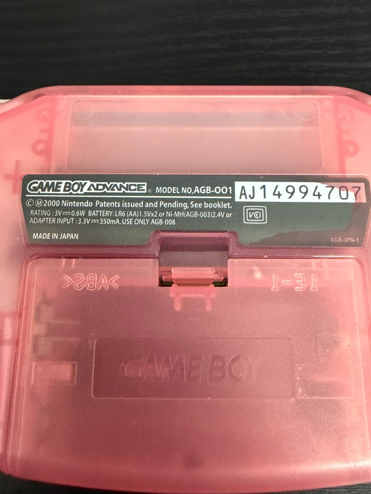 Nintendo Game Boy Advance GBA Pink Console Overhauled Professional [#001]