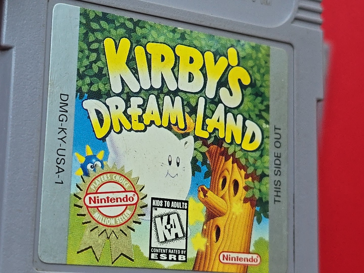 Kirby’s Dream Land Player’s Choice Ed. Nintendo Game Boy Original *Authentic*