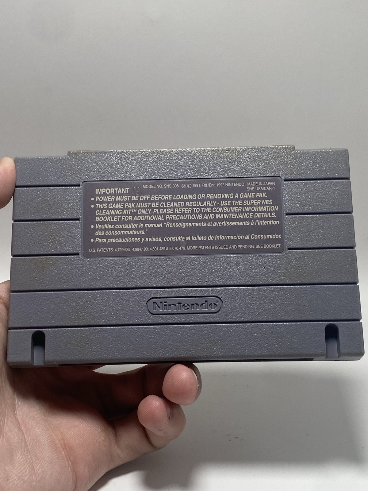 Inindo The Way of the Ninja SNES Super Nintendo Cart Only