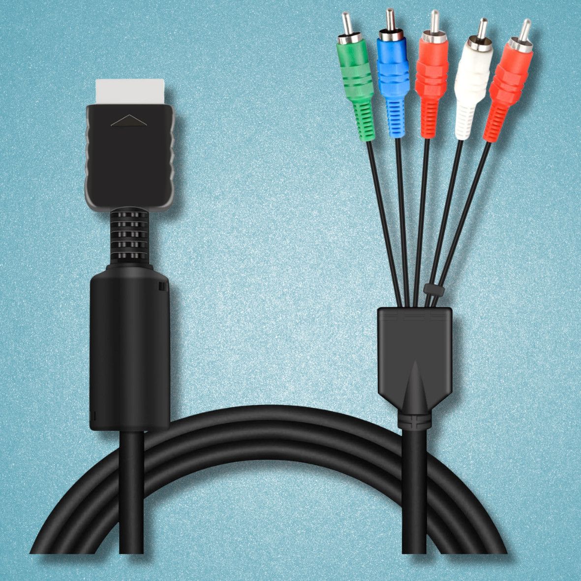 6FT HD Component RCA AV Video-Audio Cable Cord for SONY Playstation 2 3 PS2 PS3