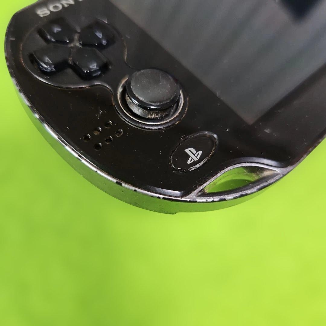 Sony PS Vita PCH-1000 Black Console Tested Screen Yellowing Japan