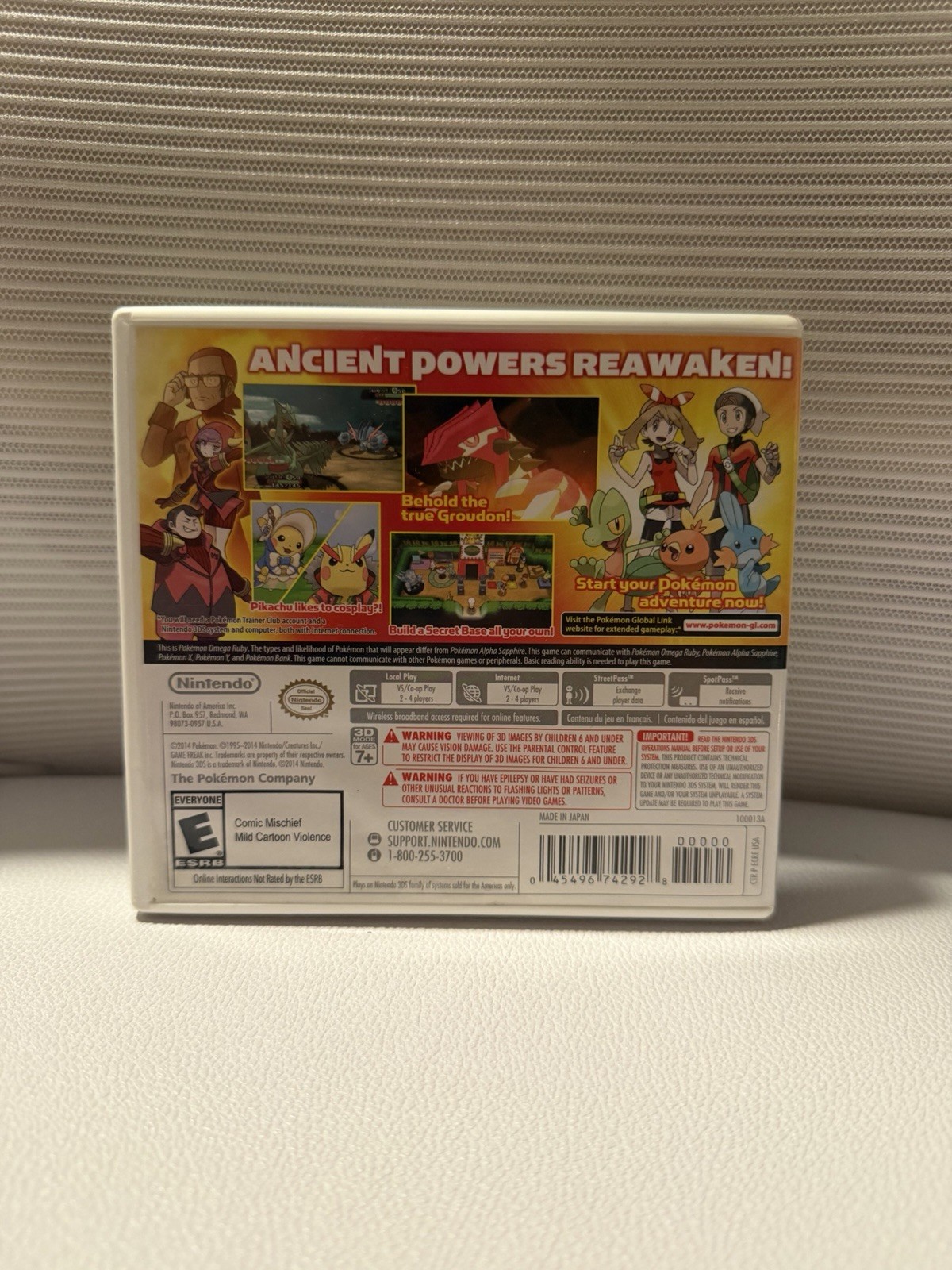 Pokémon Omega Ruby Nintendo 3DS – The Pokémon Company E NTSC-U/C 2014