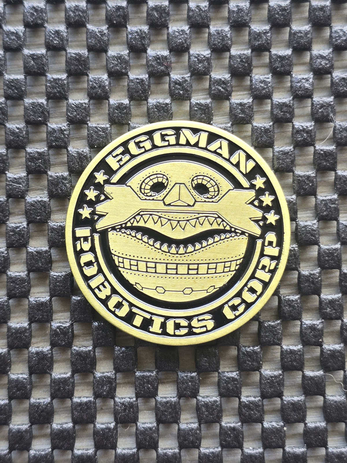 Robotnik Sonic Sega Shop UK Coin Medal Exclusive Rare Promo GENESIS SATURN CD 32
