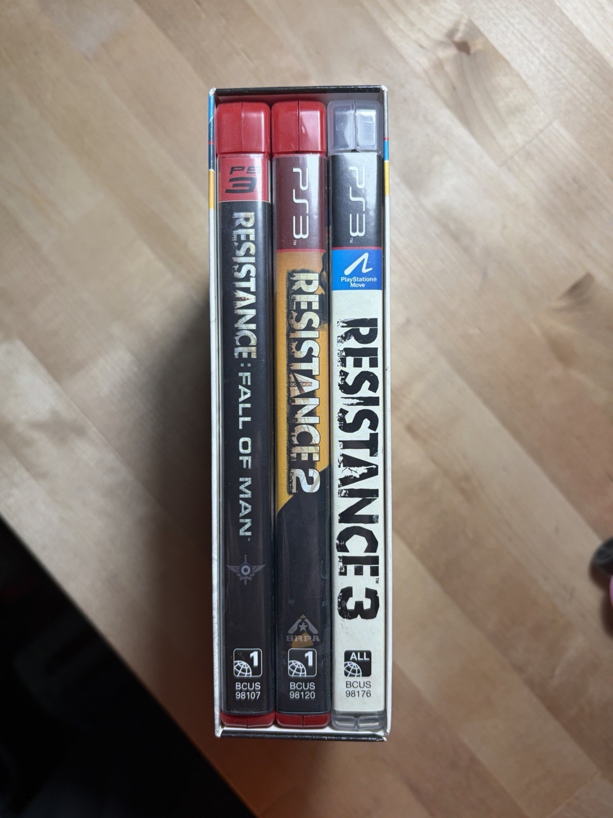 Resistance 1/2/3 Collection PS3 Playstation 3 CIB w/ Slipcover MINT DISCS