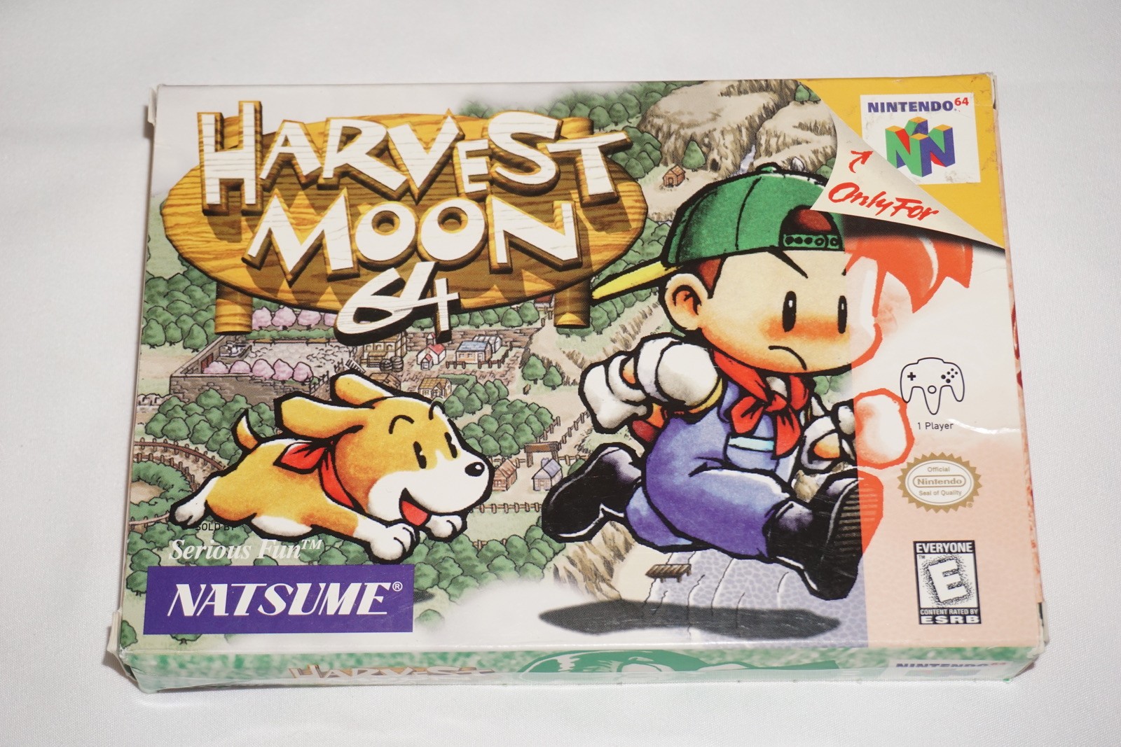 Harvest Moon (Nintendo 64 N64) with Box No Manual