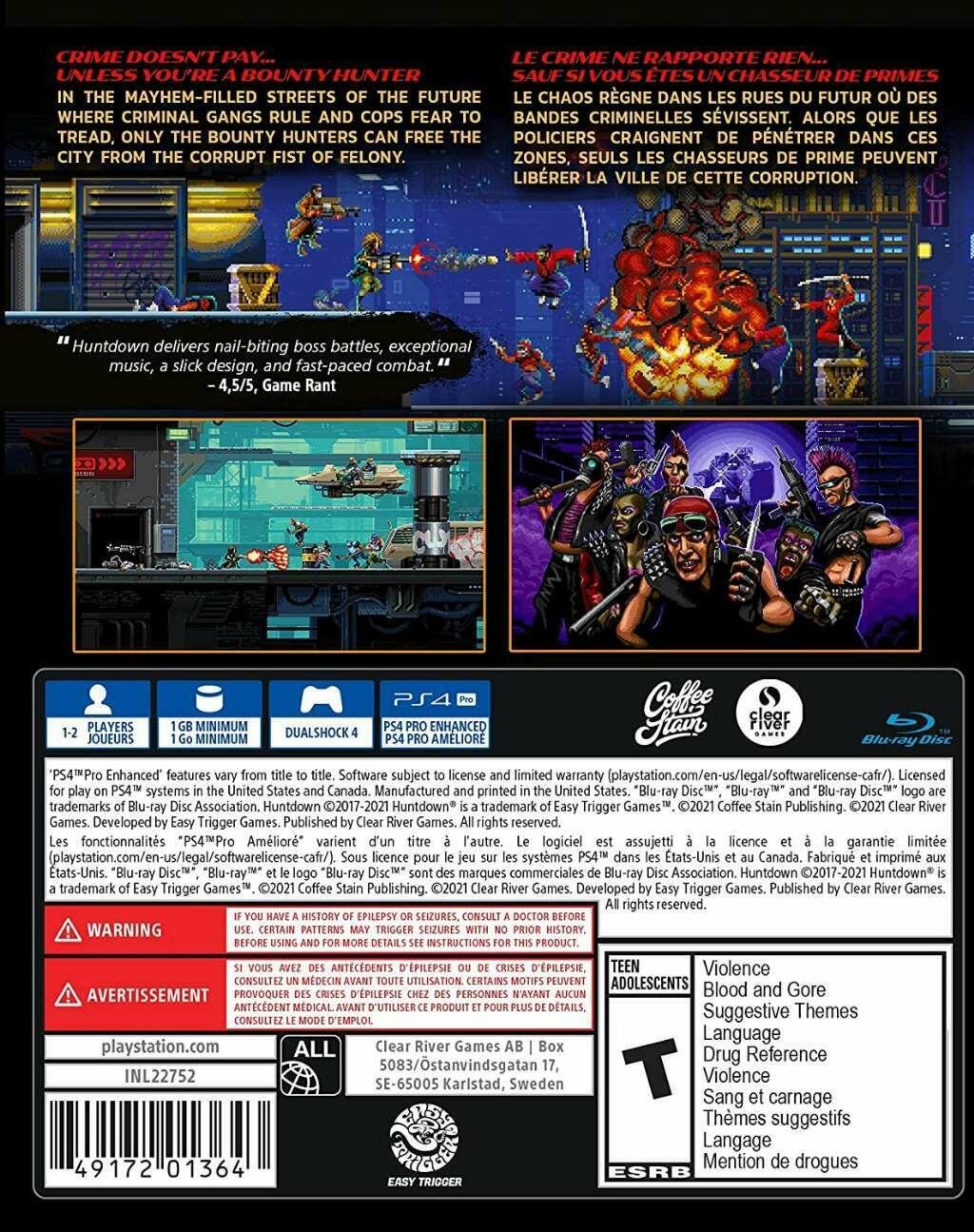 Huntdown – PlayStation 4