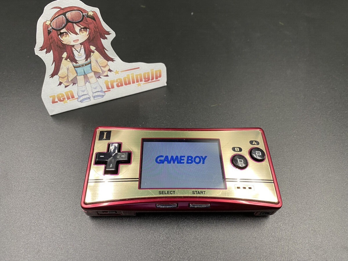 Nintendo GameBoy Micro Console Various Colors to Choose Japanese Edition Tested