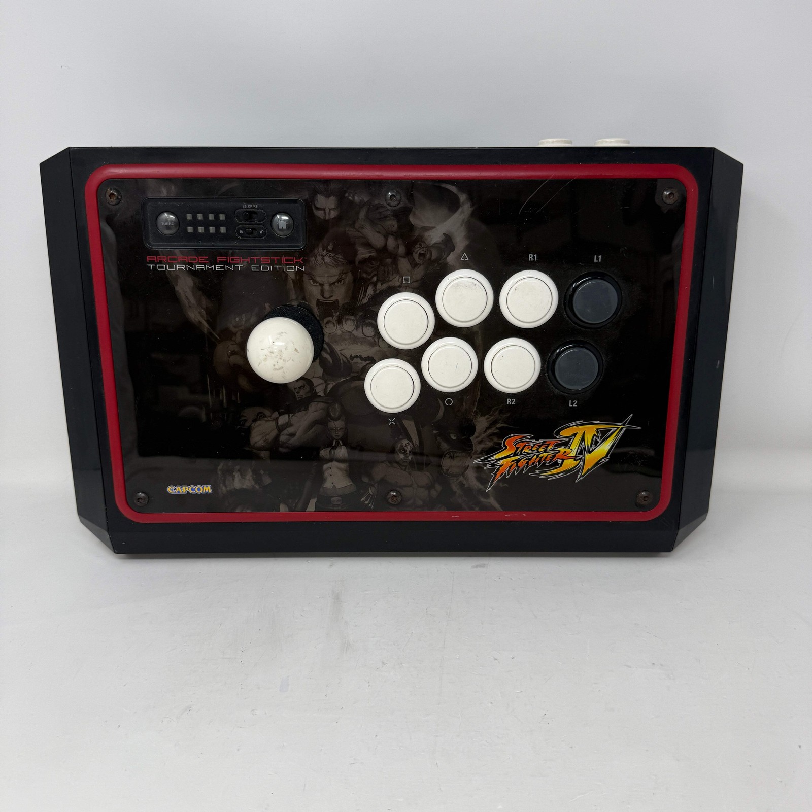 Mad Catz Street Fighter Black Arcade Fightstick Tournament Edtion For PS3