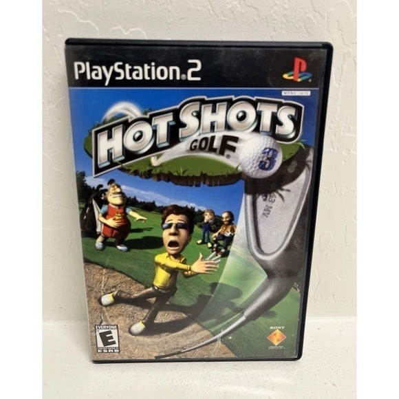 Hot Shots Golf 3 Playstation PS2 Black Label Complete Clean CIB Manual