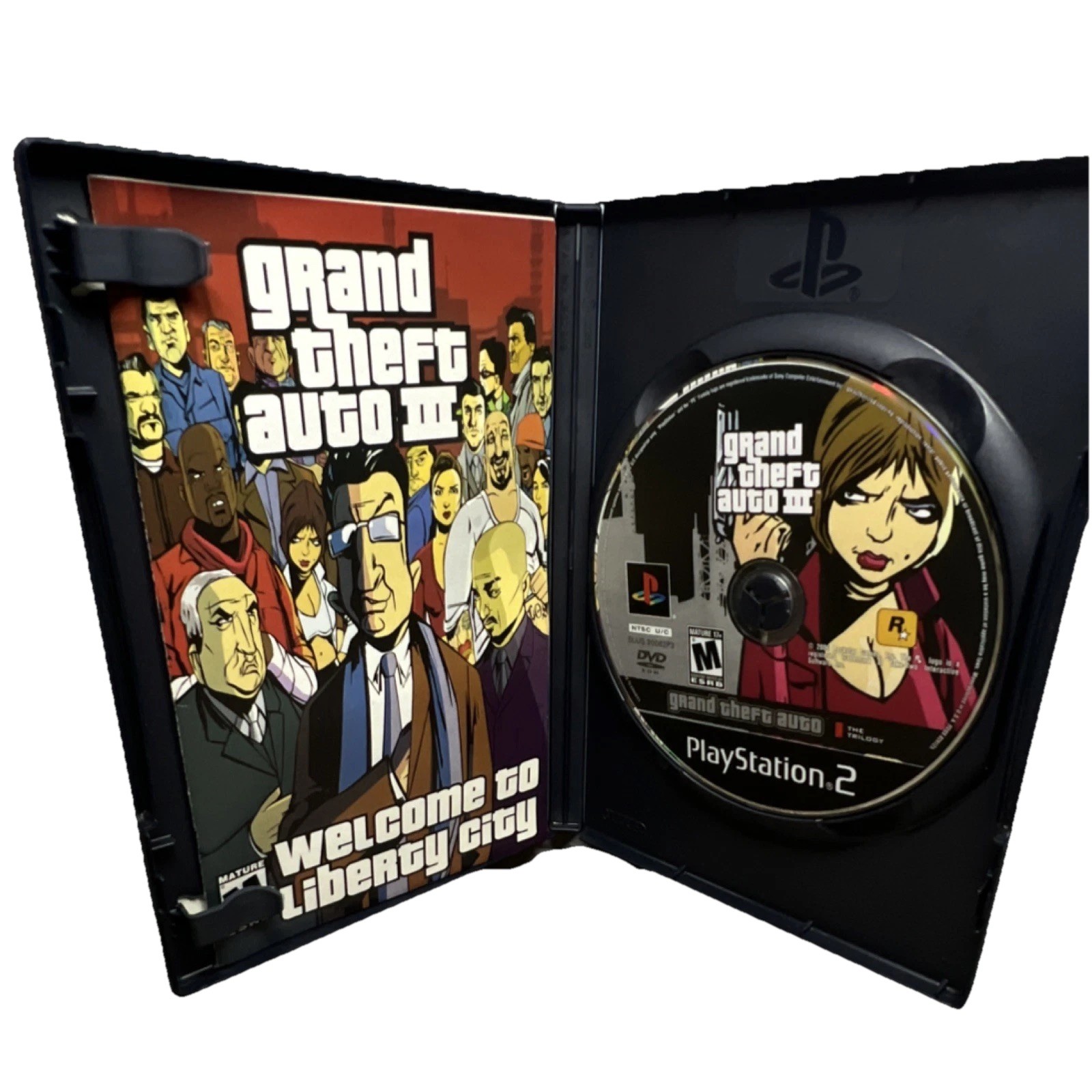 Grand Theft Auto III PlayStation 2 Action Crime 2001 Manual Included CIB