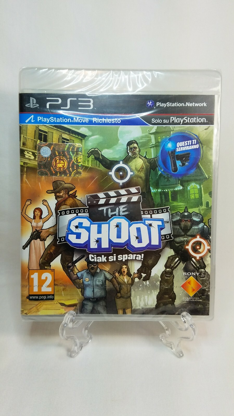 The Shoot Game Ciak Si Spara Sony PlayStation 3 PS3 Brand New-( ITALY) Version