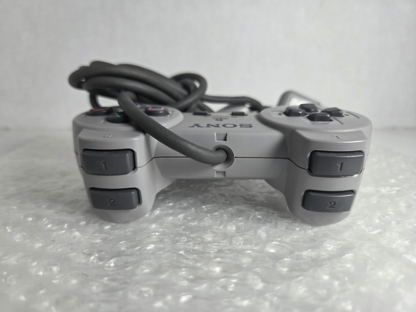 PS1 Gray Controller Sony PlayStation PS2 SCPH-1080 Tested OEM Cleaned No Analog
