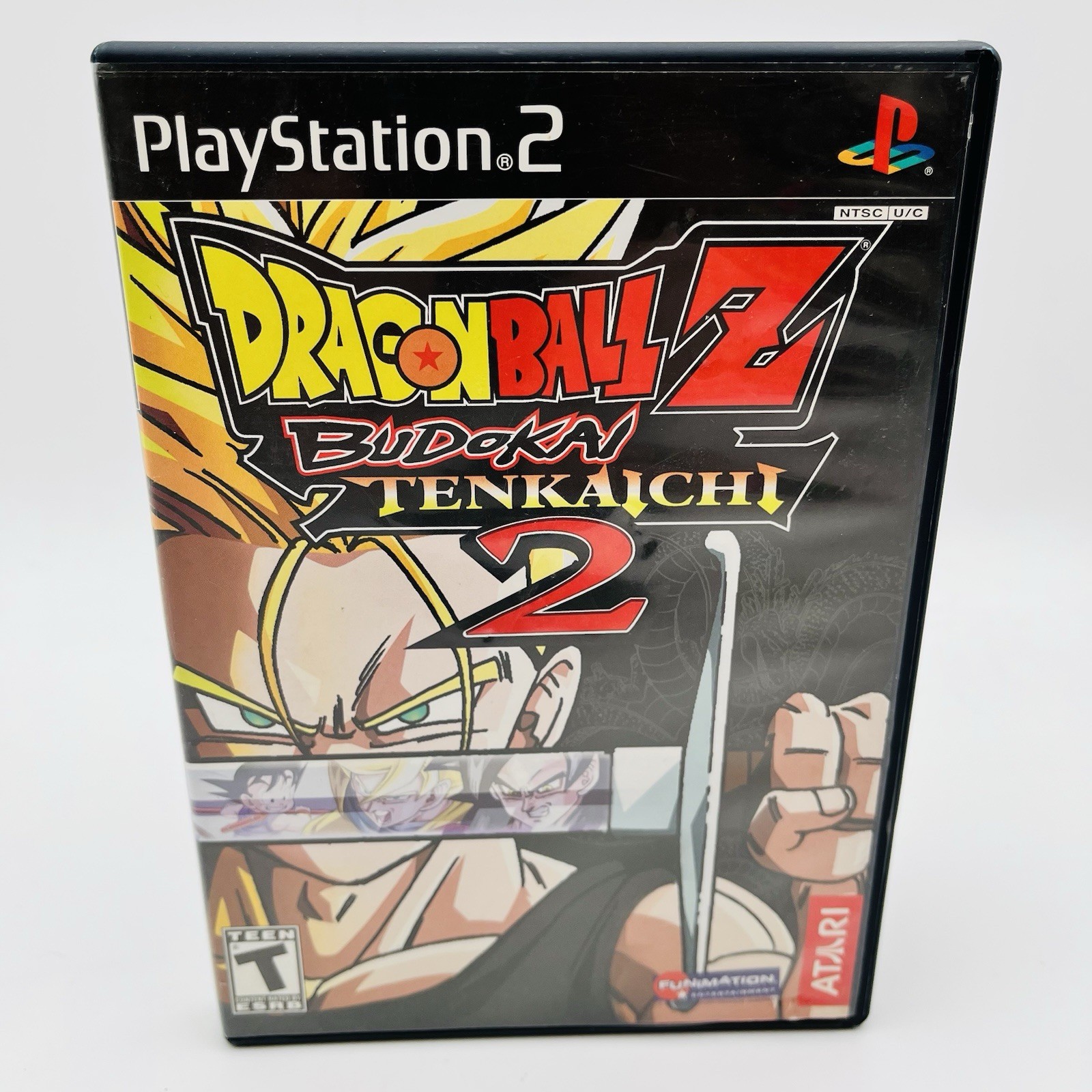 Dragon Ball Z: Budokai Tenkaichi 2 (Sony PlayStation 2 PS2) Disc & Case – Tested