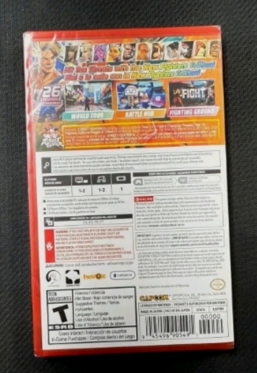 STREET FIGHTER 6 Year 1-2 Fighters Edition For Nintendo Switch 2 New And Sealed