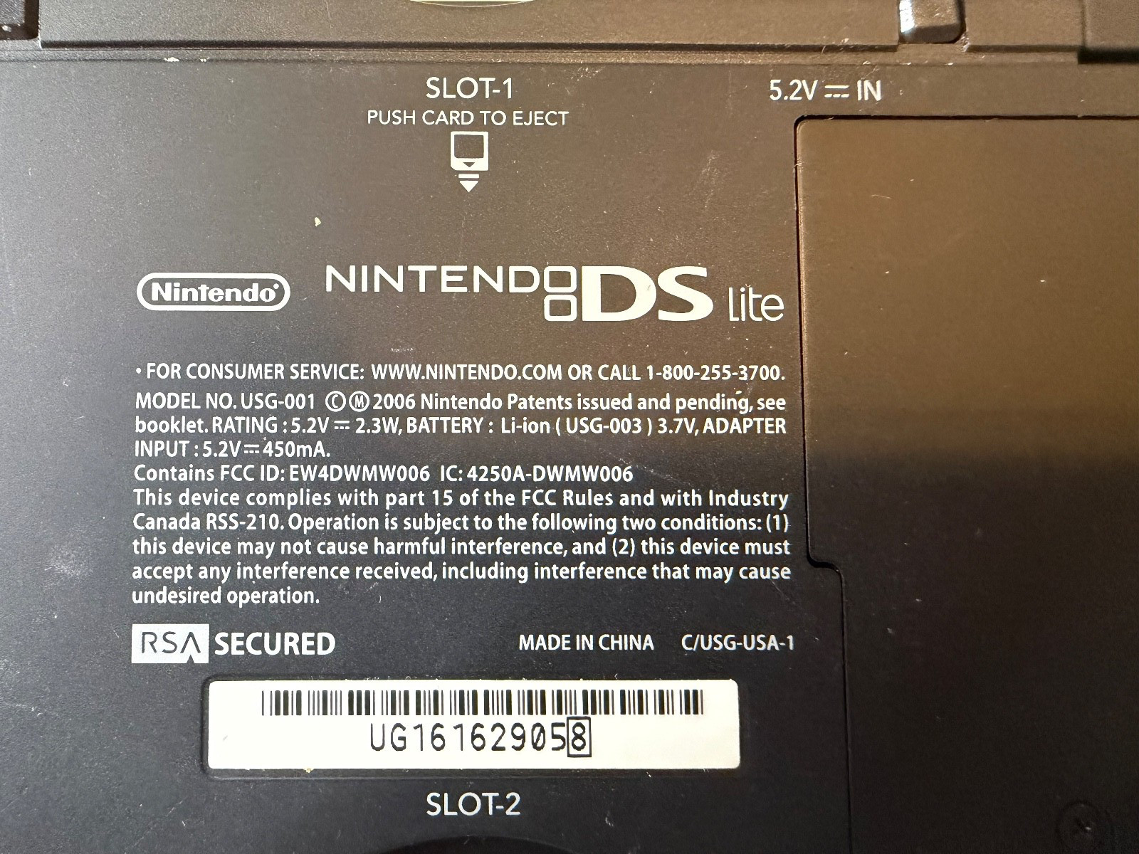 Nintendo DS Lite Crimson Handheld System, Red/Black, Stylus/Charger, Brain Games