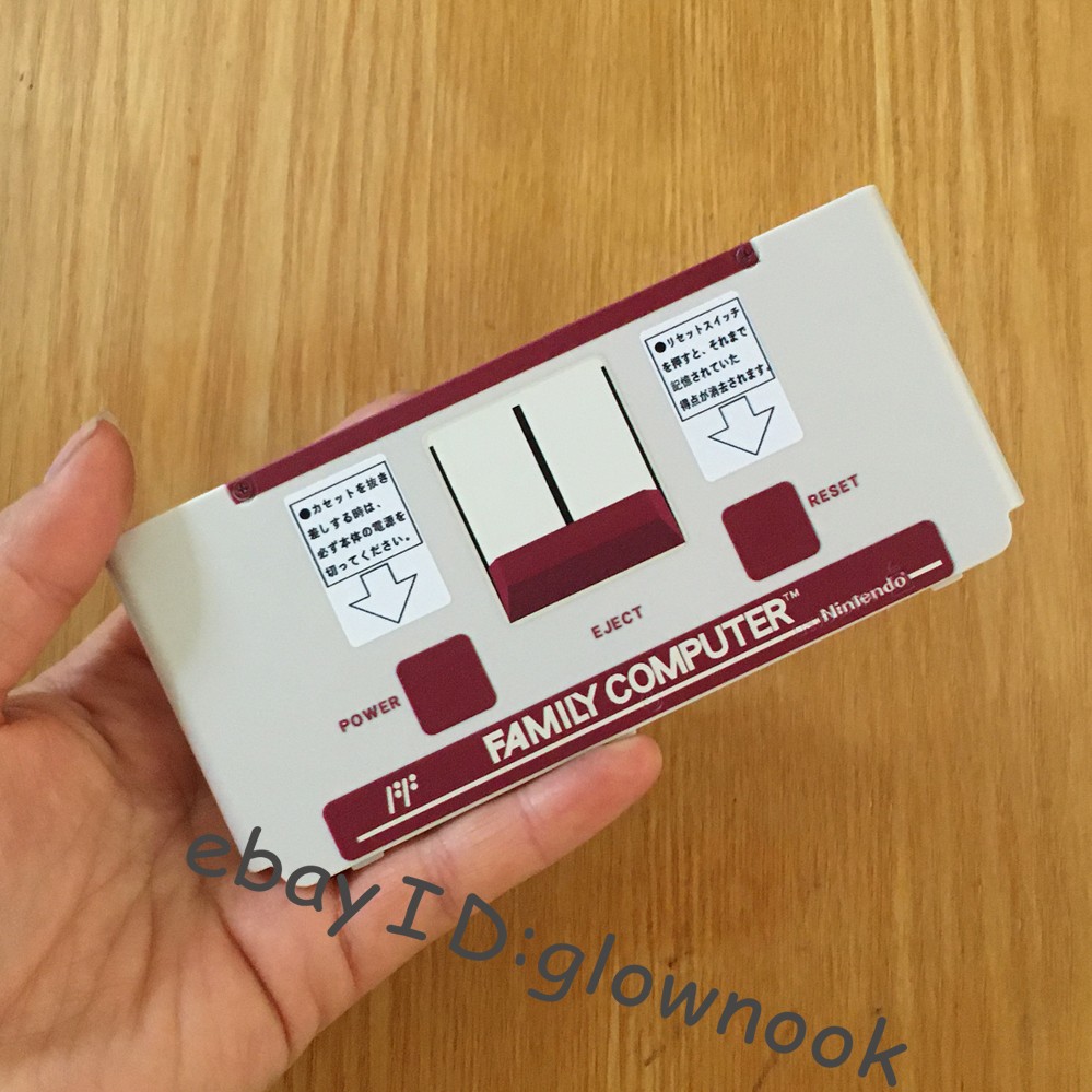A Retro Gaming Relic Famicom Nintendo New 3DS cover Faceplates Shell Rare!Hot!