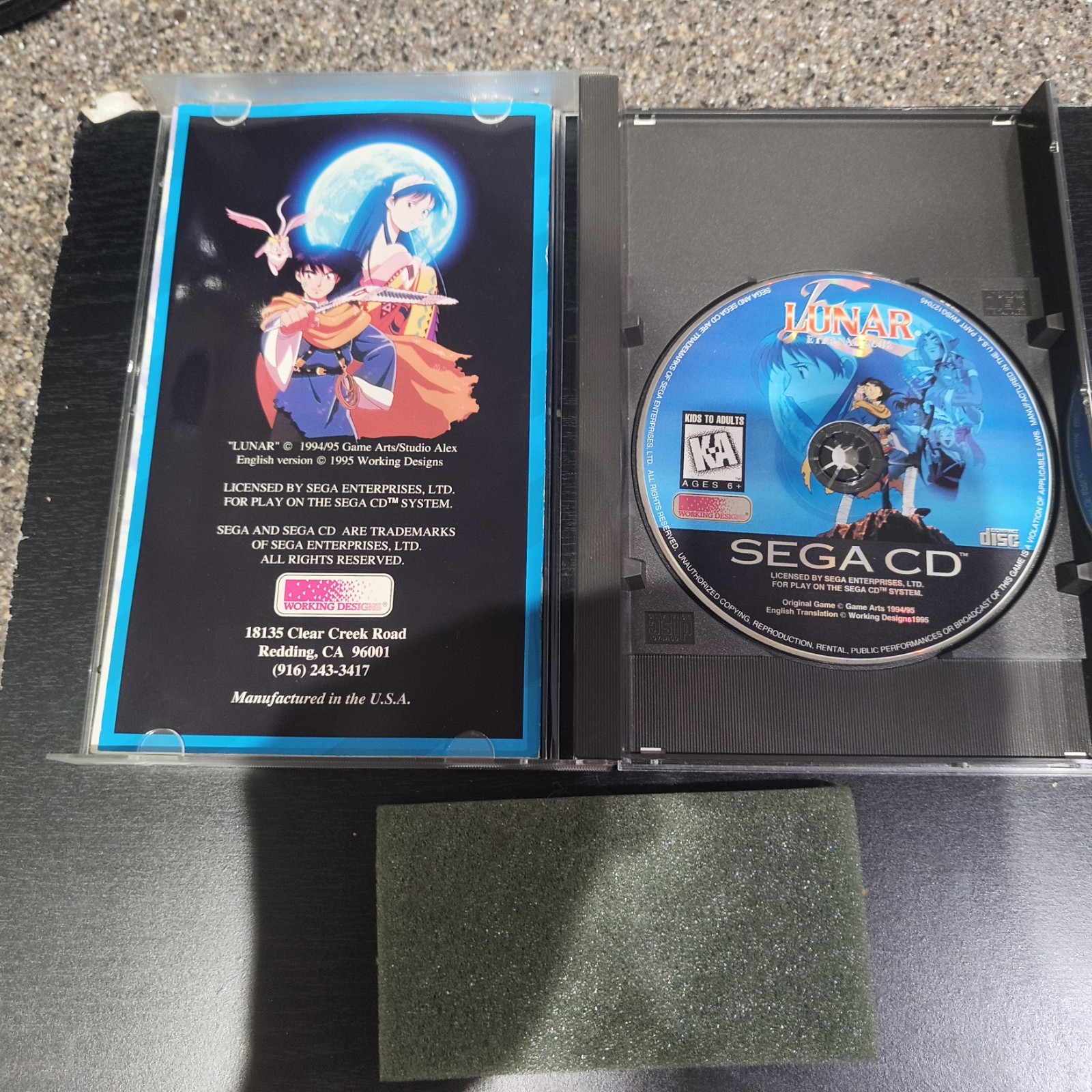 Lunar: The Silver Star and Eternal Blue (Sega CD, 1993 and 1995)