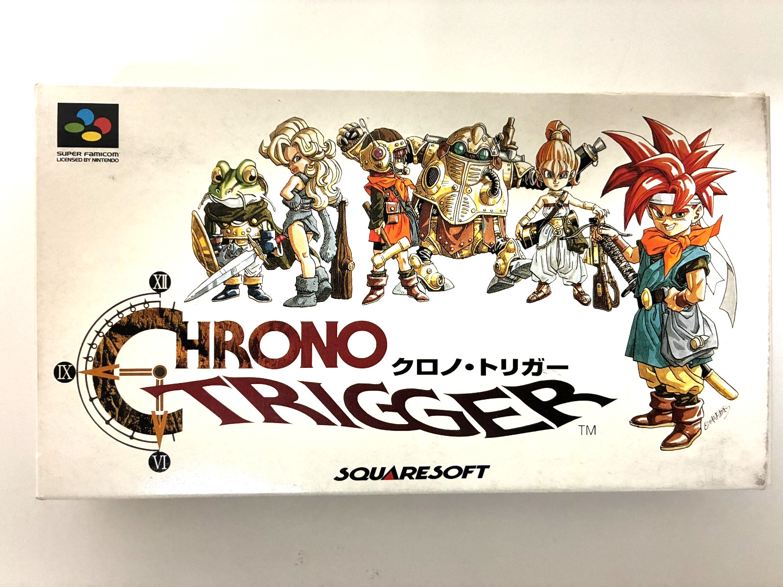 Chrono Trigger W/Box CIB Used Game Super Famicom SFC SNES NTSC-J From Japan JP