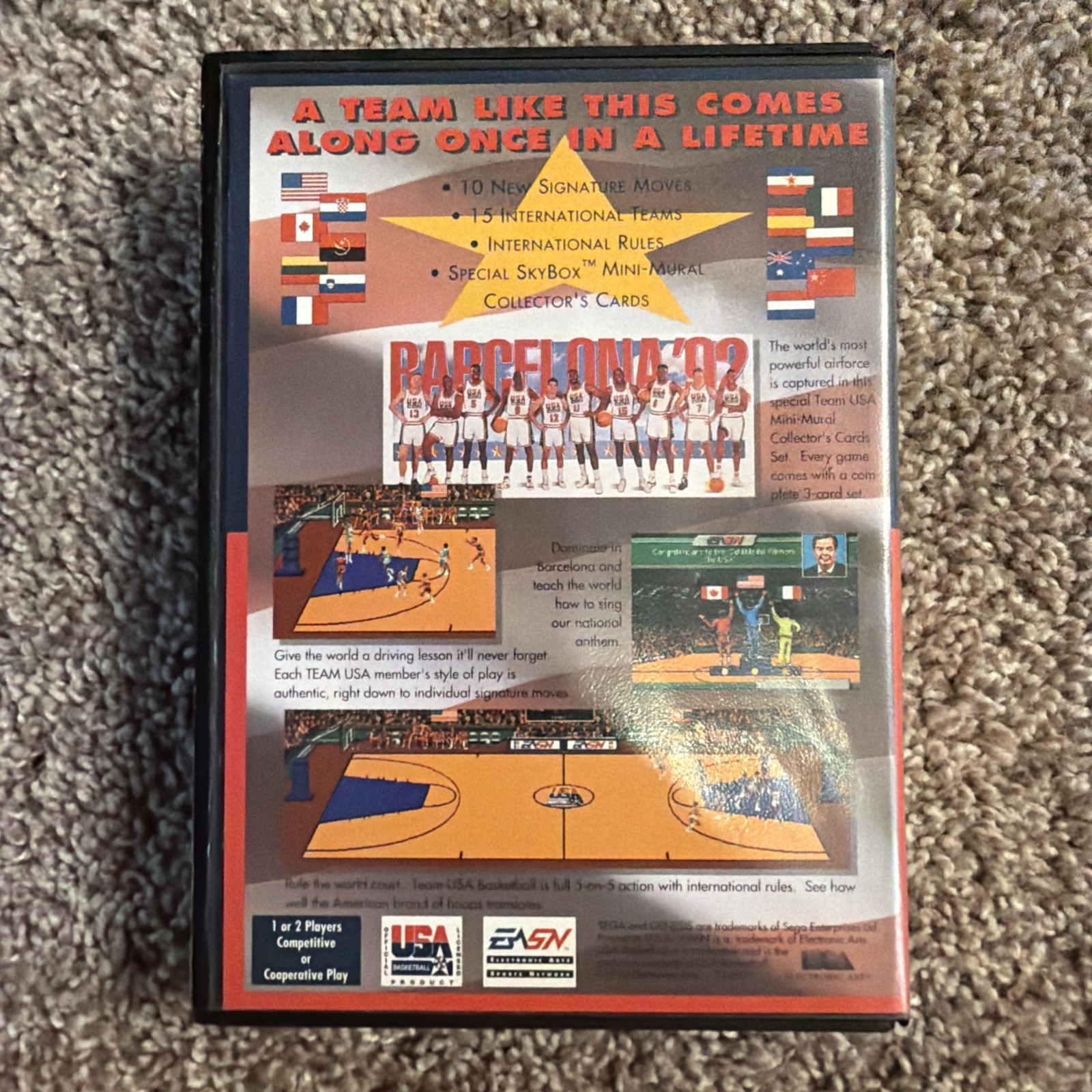 Team USA Basketball (Sega Genesis, 1992)