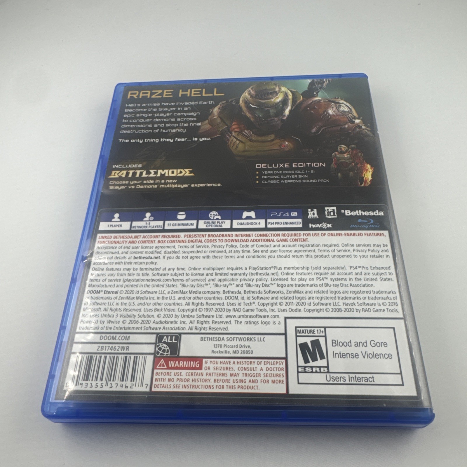 Doom Eternal Deluxe Edition – Sony PlayStation 4