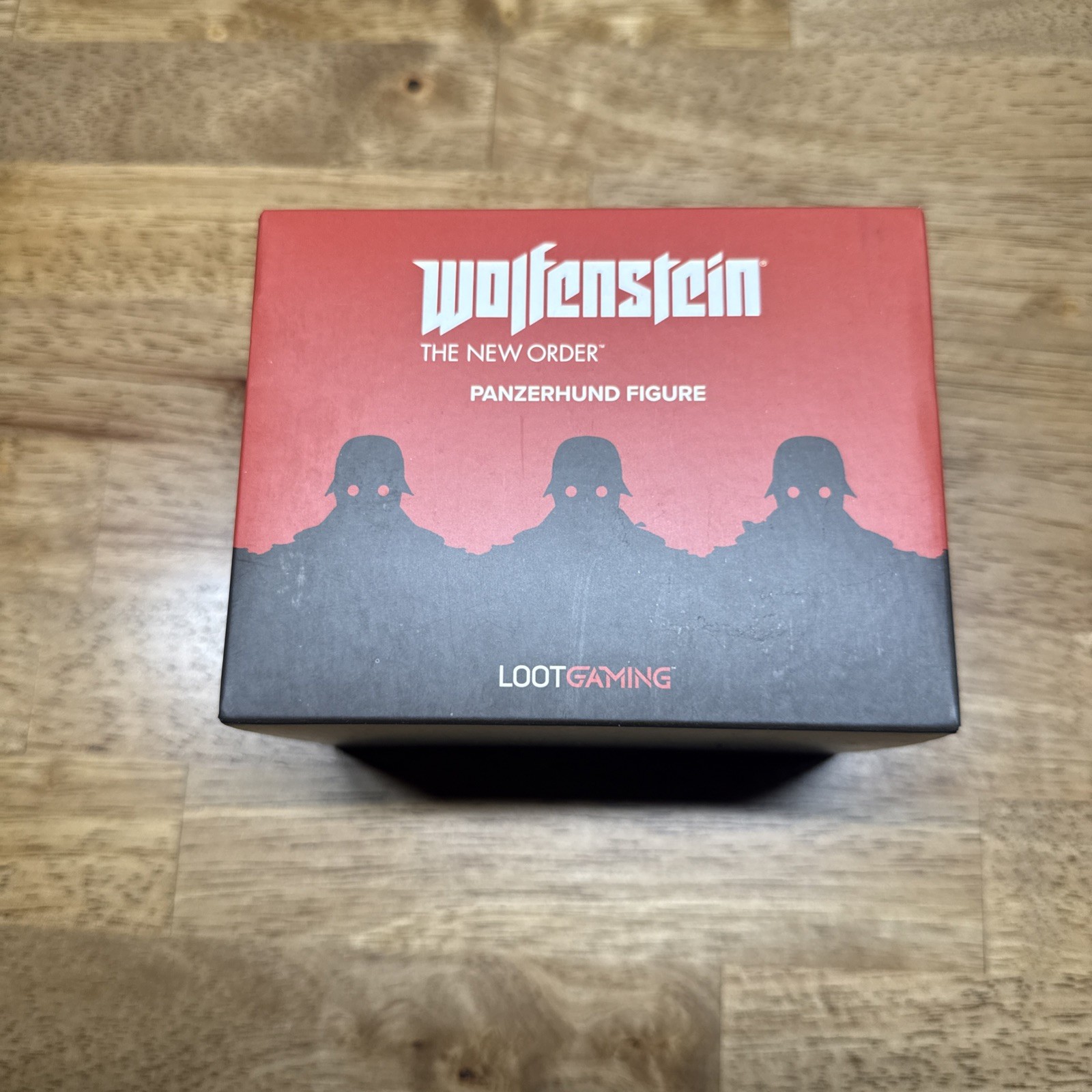 SEALED 🔥 Wolfenstein New Order Panzerhund Figure Loot Crate Exclusive Rare 🔥