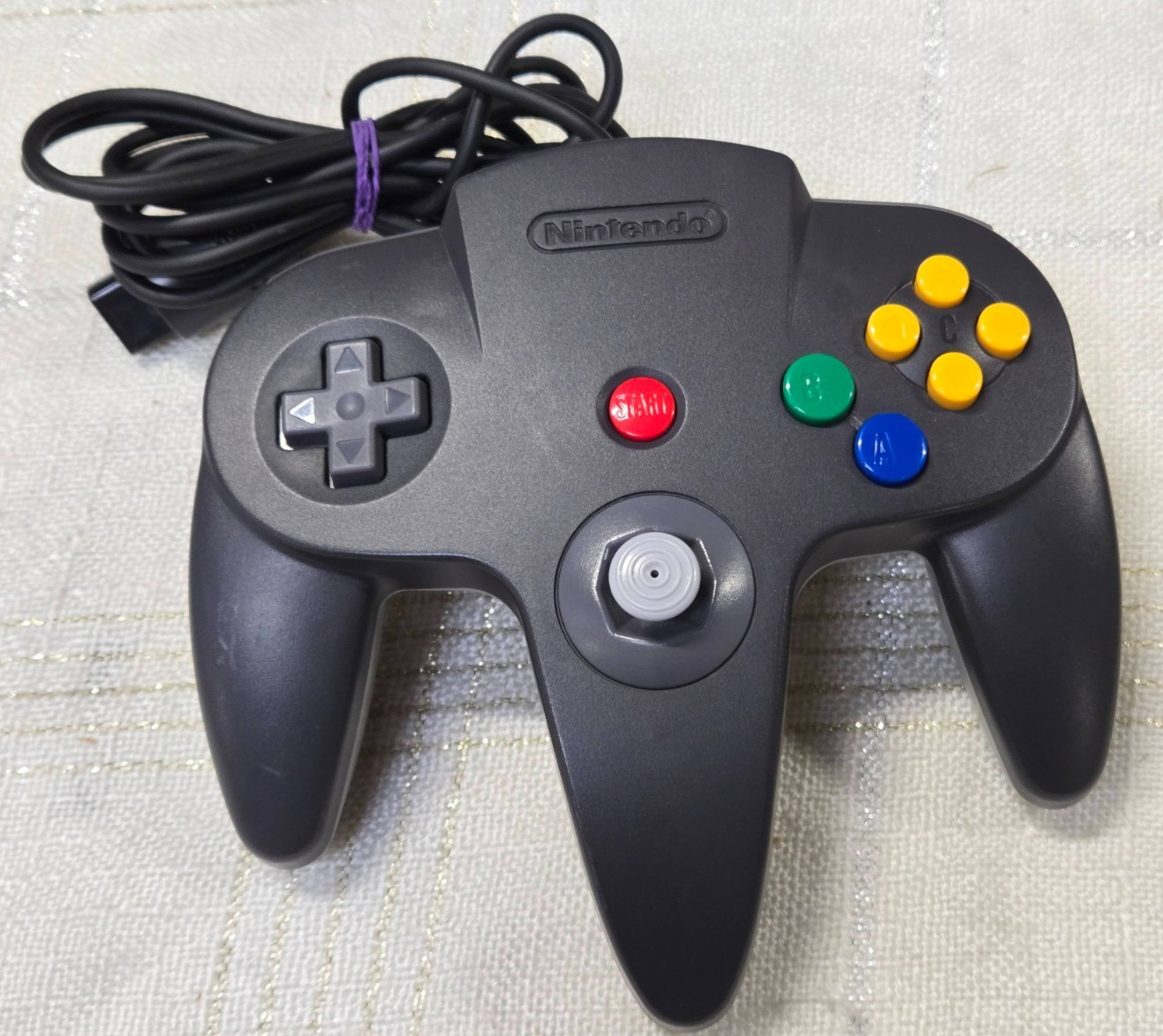 🕹️Official Nintendo 64 BLACK / GRAY Controller 👾 OEM N64 Remote NUS-005