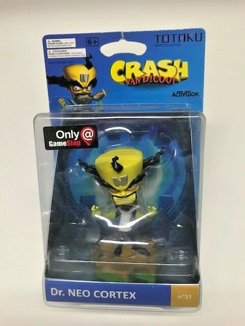 Totaku Collection DR NEO CORTEX Crash Bandicoot No 31 NEW Gamestop Exclusive