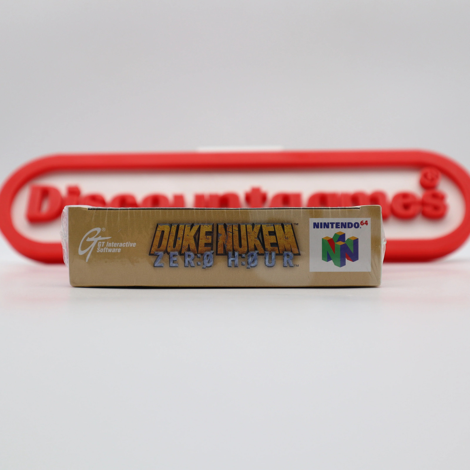 N64 Nintendo 64 DUKE NUKEM: ZERO HOUR -NEW & Factory Sealed w/ Authentic V-Seam!